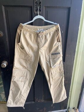Star Wars Men's Tan Cargo Pants with Utility Pockets